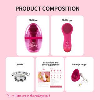 EGG Silicone Facial Cleansing Brush